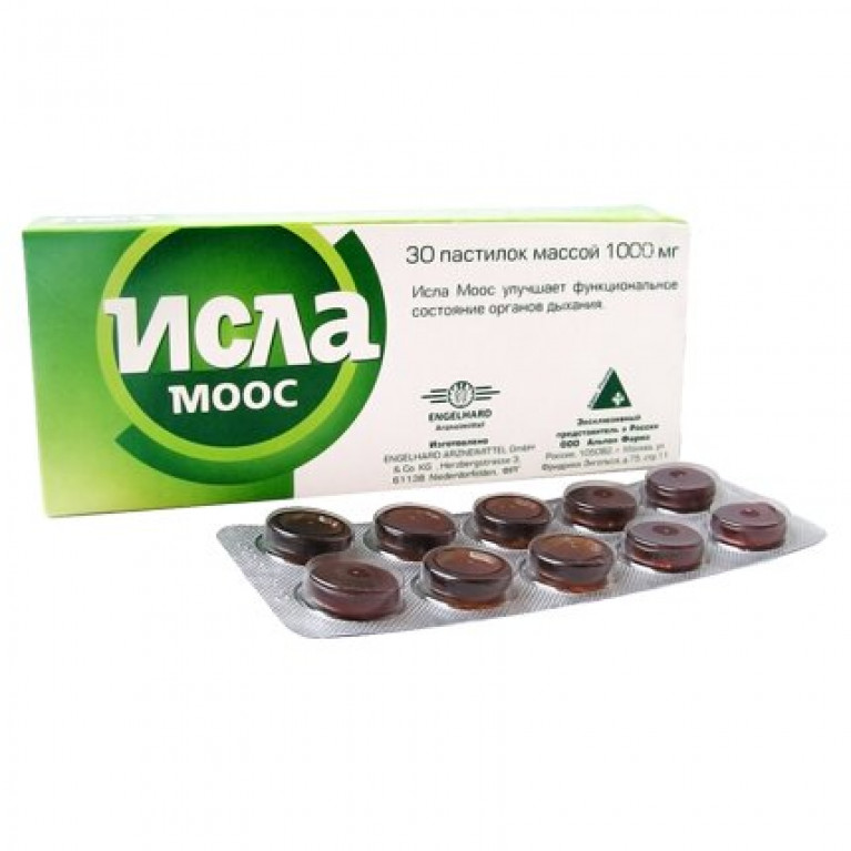 Исла Моос пастилки 30 шт