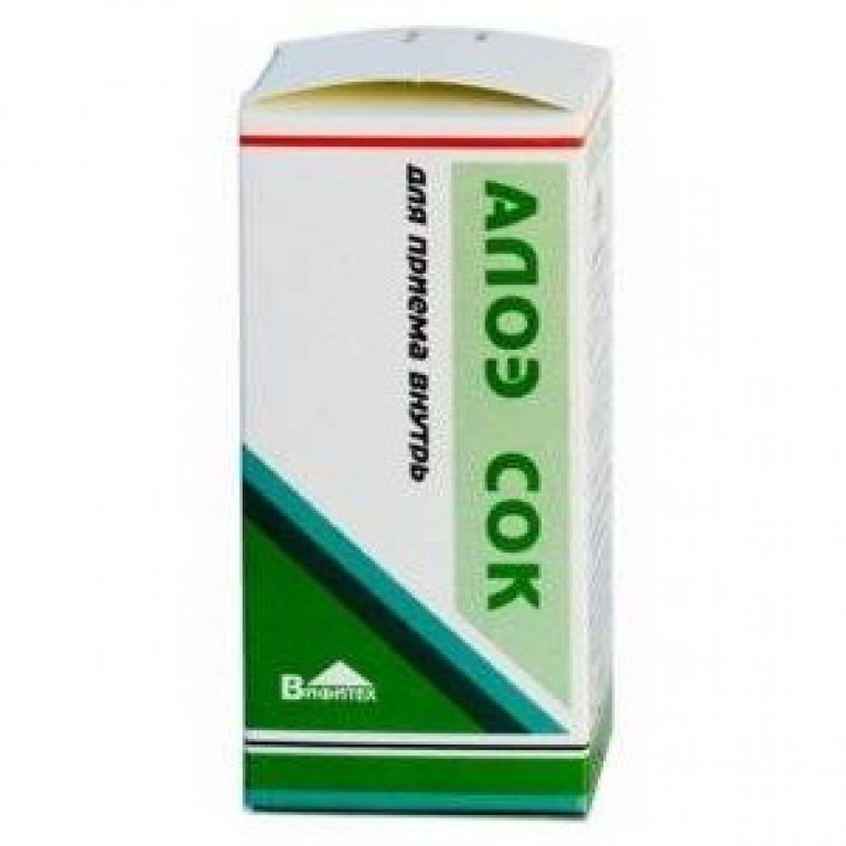 Алоэ сок 100 мл флакон 1 шт.