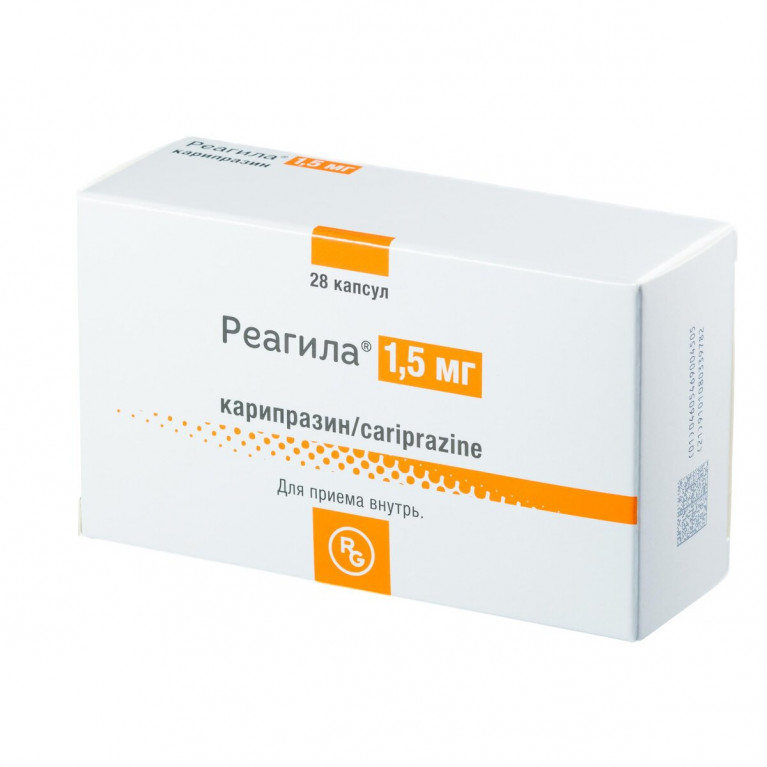 Реагила капсулы 1,5 мг 28 шт.