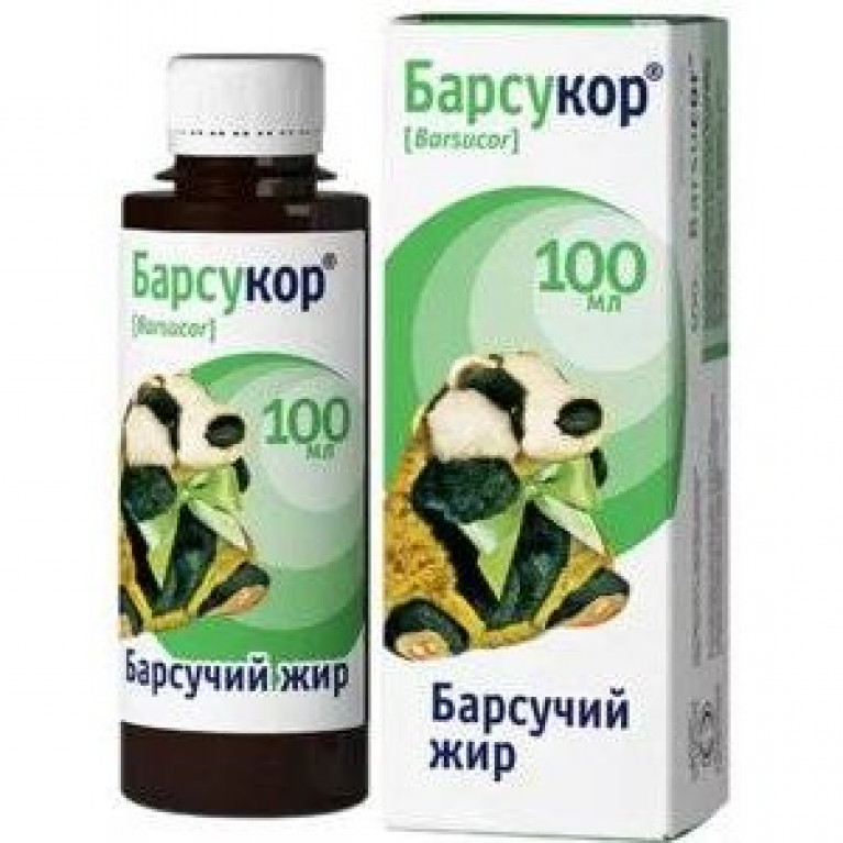 Барсукор барсучий жир 100 мл