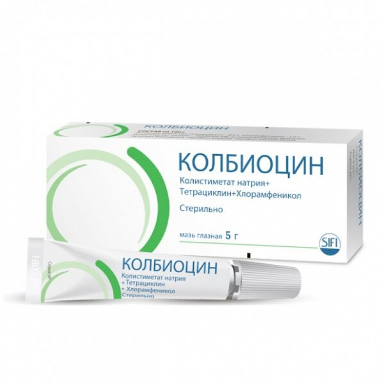 Колбиоцин мазь глазная туба 5 г