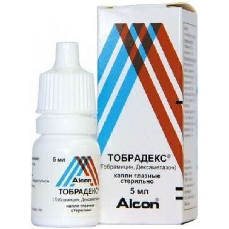 Тобрадекс капли глазные флакон 5 мл