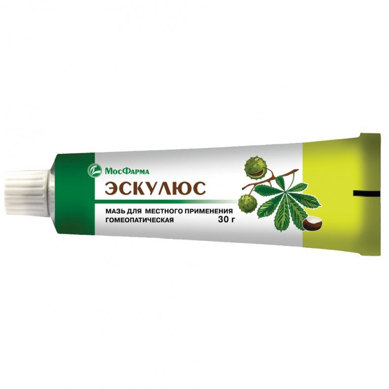 Эскулюс мазь для местного применения гомеопатическая 30 г