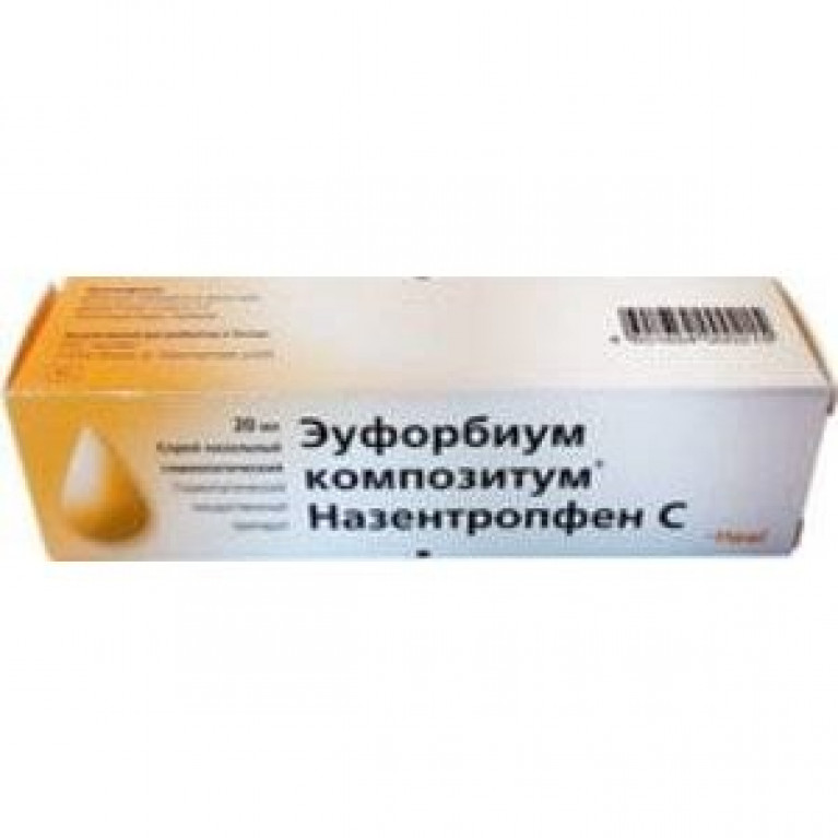 Эуфорбиум композитум Назентропфен С спрей назальный флакон 20мл 1 шт.