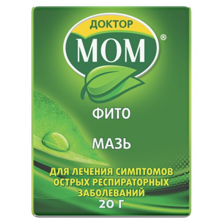 Доктор Мом Фито мазь для наружного применения банка 20 г