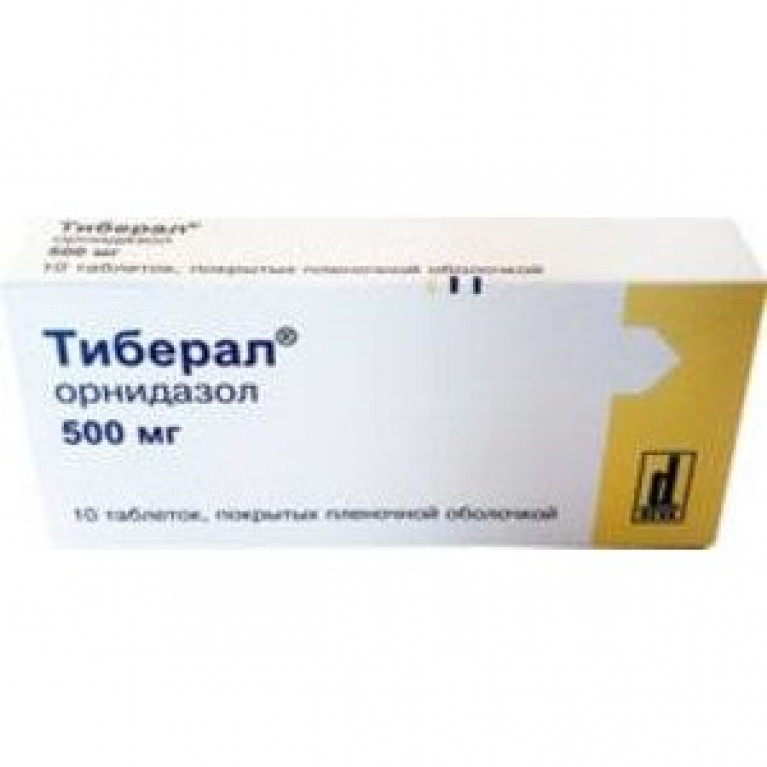 Тиберал таблетки 500 мг 10 шт.