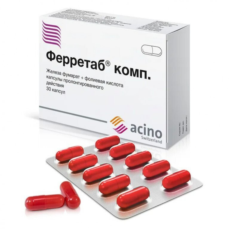 Ферретаб Комп капсулы 30 шт.