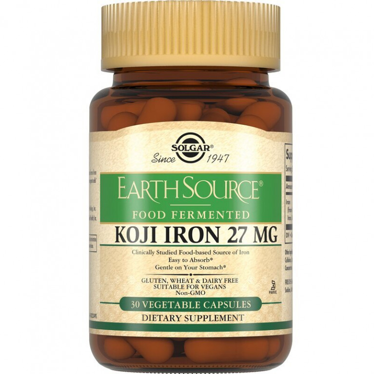 Солгар Железо 27 капсулы №30