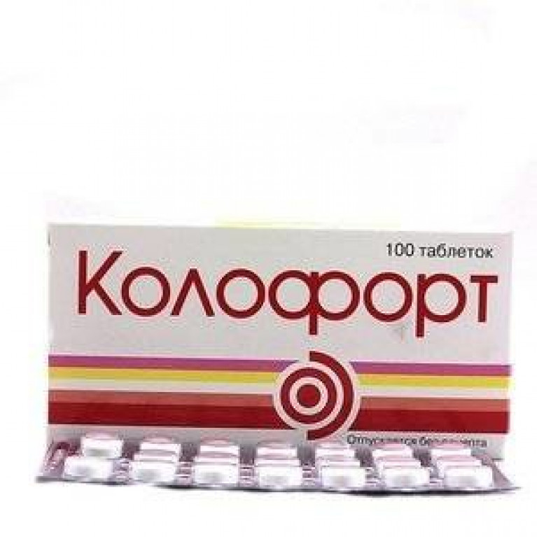 Колофорт таблетки для рассасывания 100 шт
