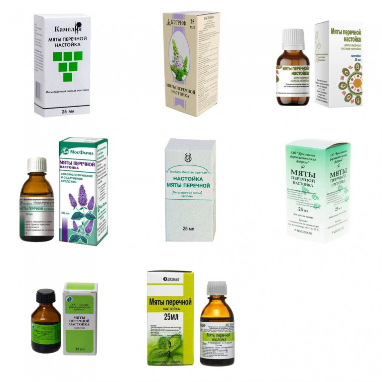 Настойка мяты перечной 30,0 Имэкс