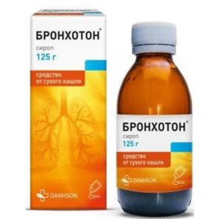 Бронхотон сироп 125 мл флакон 1 шт