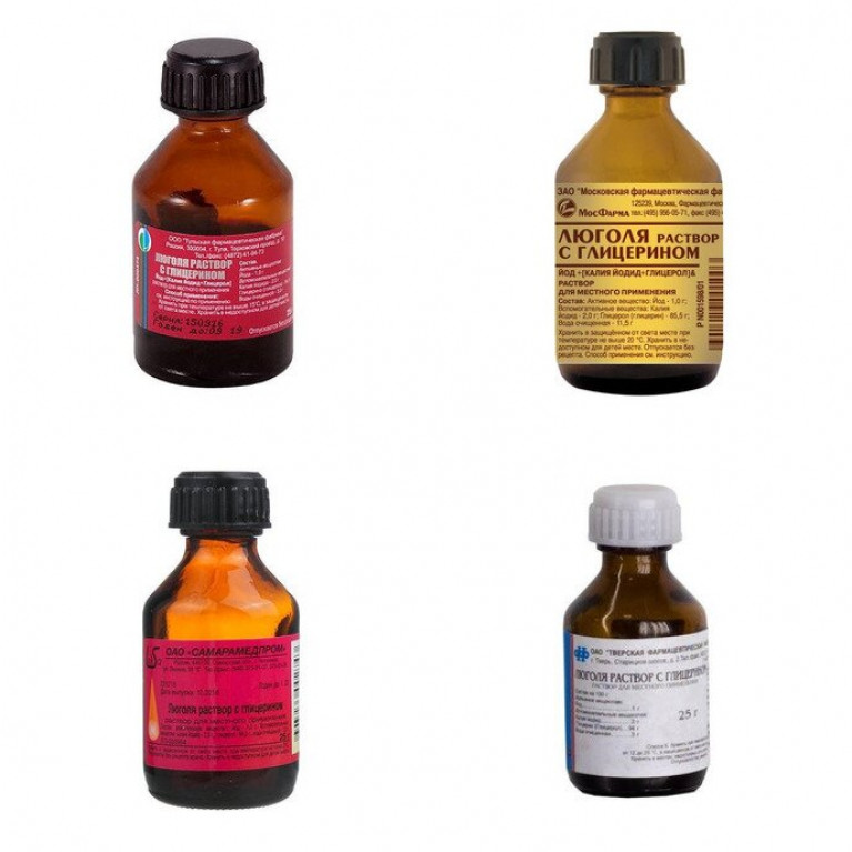 Люголя раствор с глицерином 35 мл