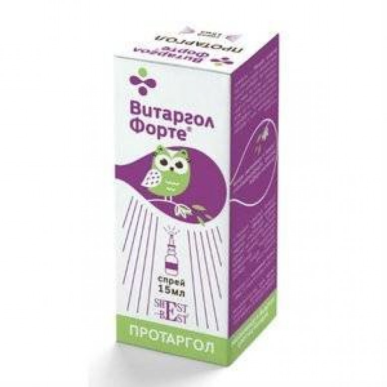 Витаргол форте спрей назальный 15 мл