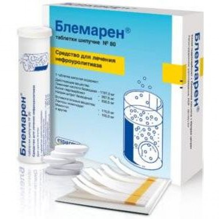 Блемарен таблетки шипучие 80 шт