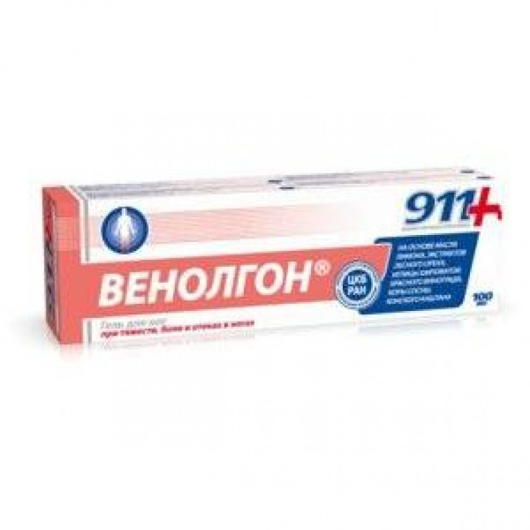911 Веналгон гель для ног 100 мл