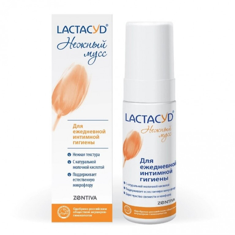 Лактацид мусс для интимной гигиены 125 мл