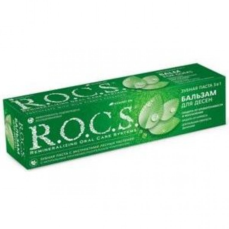 Рокс зубная паста бальзам для десен 94 гр