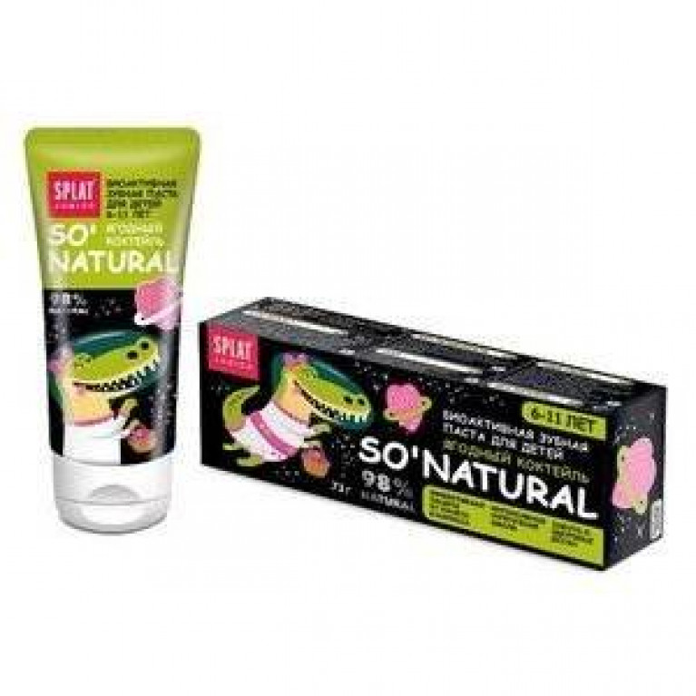 Сплат зубная паста джуниор ягодный коктейль 6-11 лет 73 г