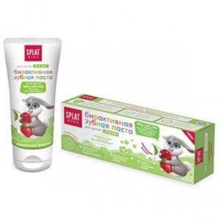 Сплат зубная паста кидс земляника-вишня от 2-6 лет 63 мл