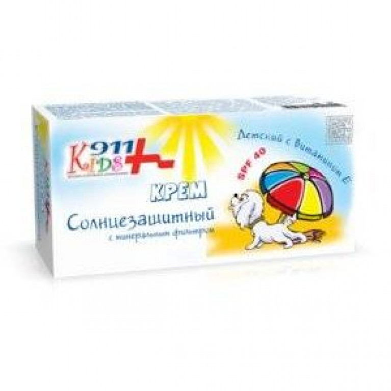 911 Детский крем солнцезащитный SPF 40 150 мл