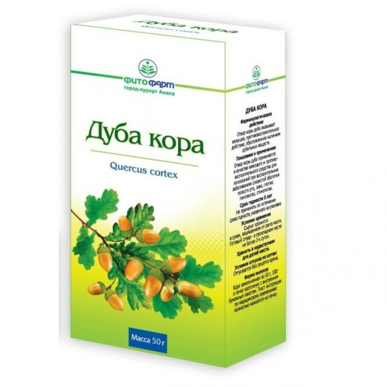 Трава дуба кора 30 г
