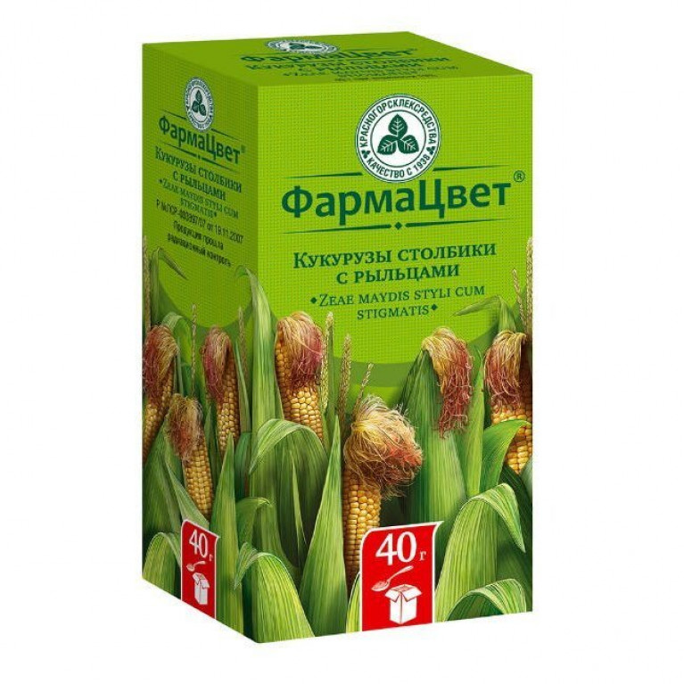 Трава кукурузные рыльца 30 г