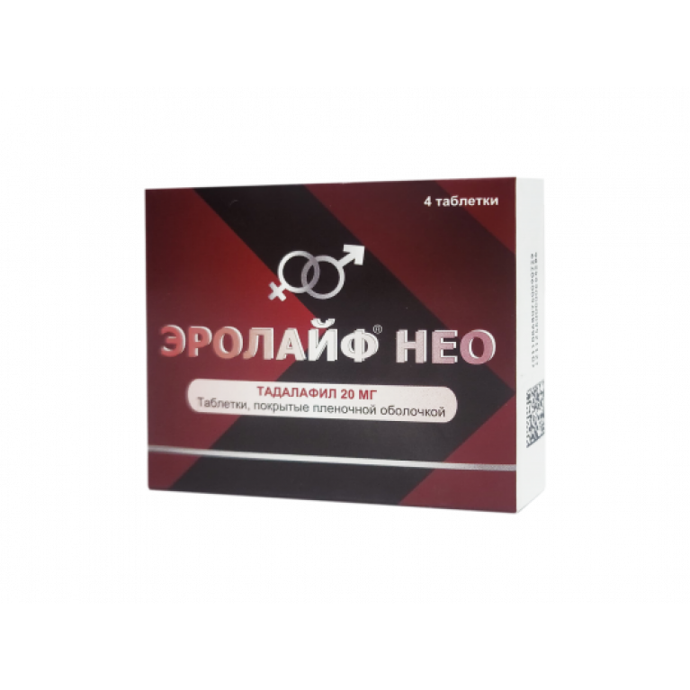 Эролайф Нео таблетки 20 мг №4