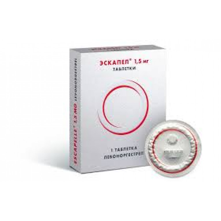 Эскапел таблетки 1,5 г №1
