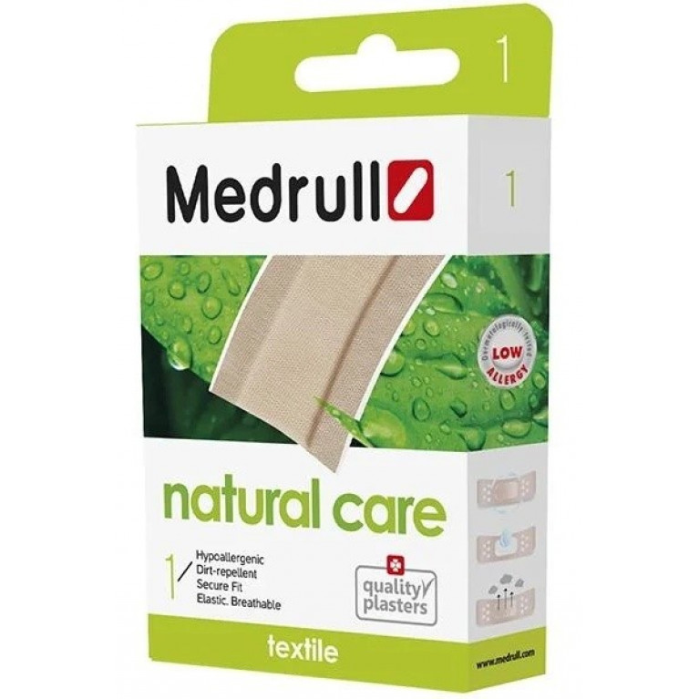 Лейкопластырь Медрулл пластыри Натурал кар текстил №20