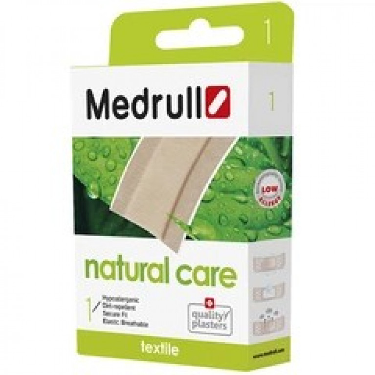 Лейкопластырь Медрулл пластыри Натурал кар текстил №1