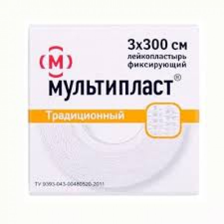 Лейкопластырь 3*300/мультипласт/