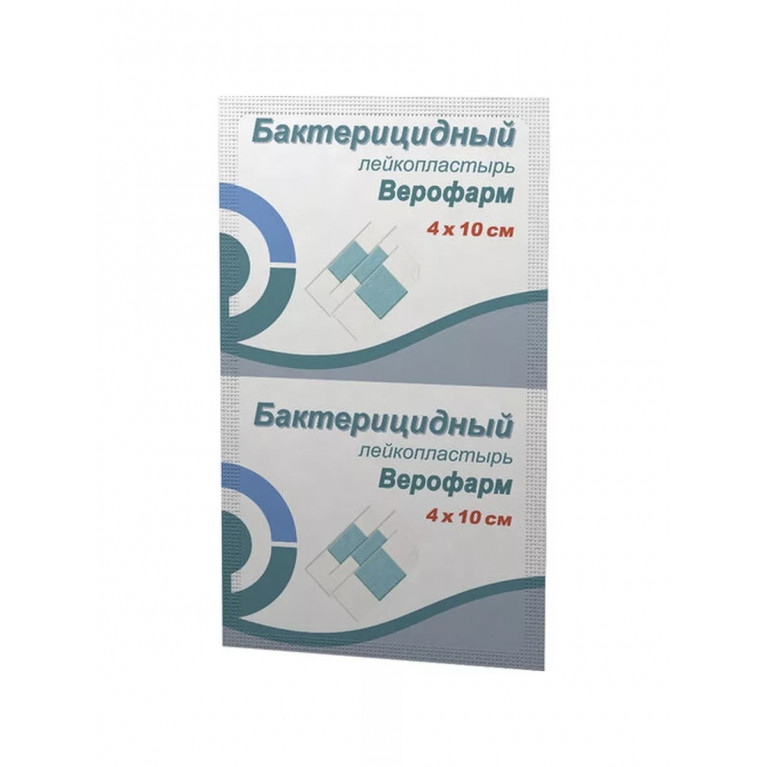 Лейкопластырь бактерицидный 4*10 см
