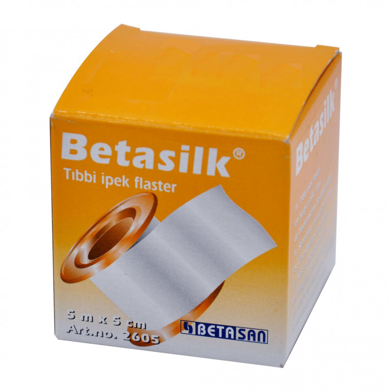 Лейкопластырь Бетасилк 5 м*5 см