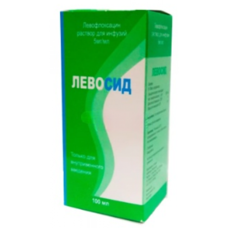 Левосид раствор для инфузий 100 мл