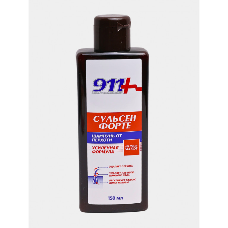 911 Сульсен форте шампунь 150 мл