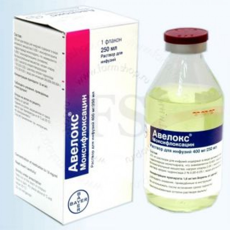 Авелокс 400 мг 250 мл №1