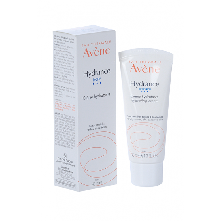 Авене гидранс крем риш насыщенный 40 мл/увлажняющая/